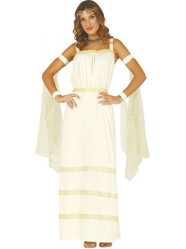 Griekse godinnen lange jurk