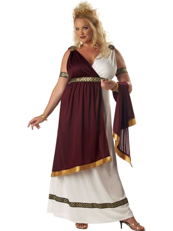 Griekse keizerin toga plus size main product photo