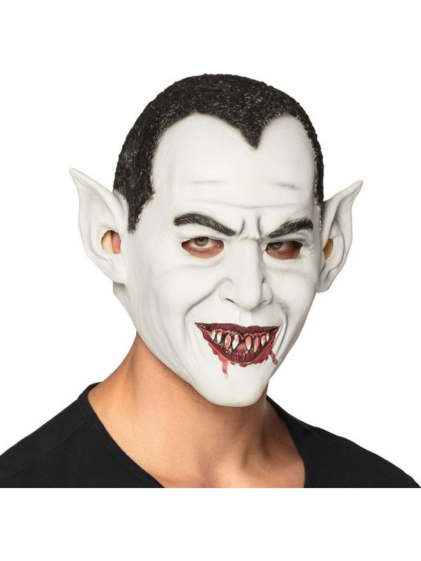 Griezelige dracula hoofdmasker