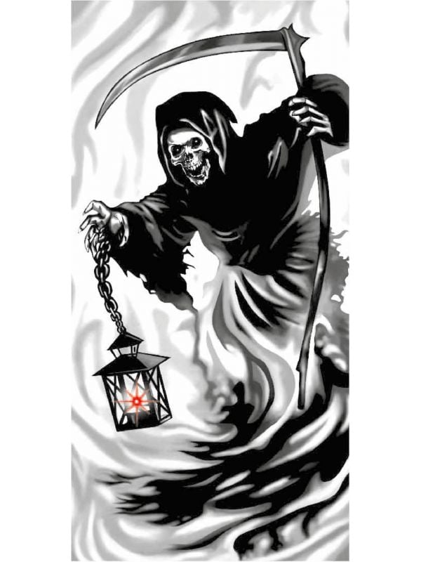 Grim Reaper Halloween 150cm deurposter