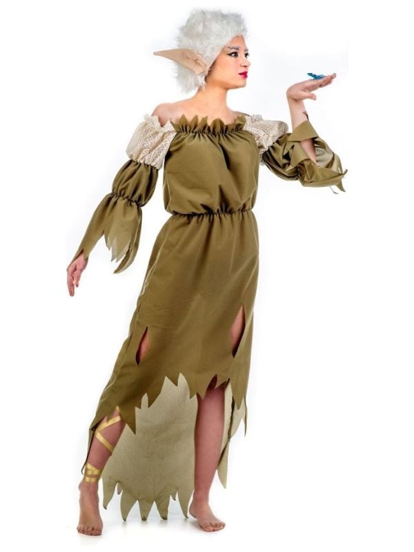 Groen boself kostuum vrouw main product photo