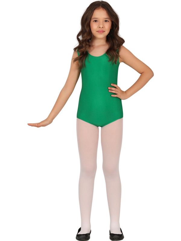 Groen Mouwloos Maillot Meisjes main product photo