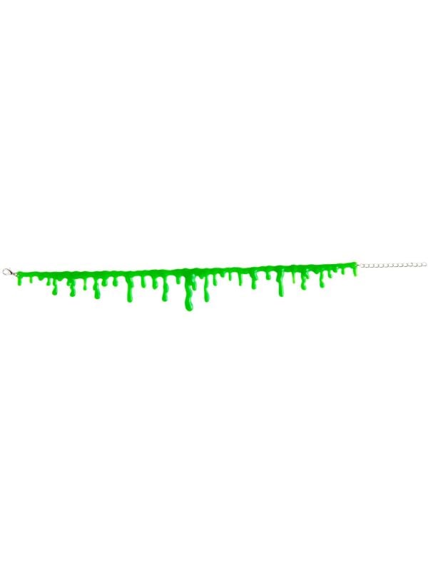 Groen slijm choker