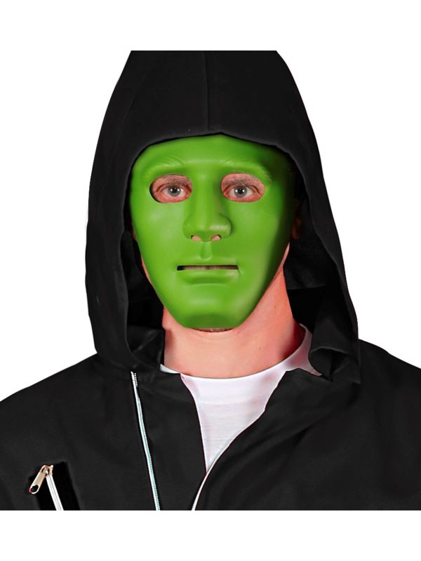 Groene anonymous masker