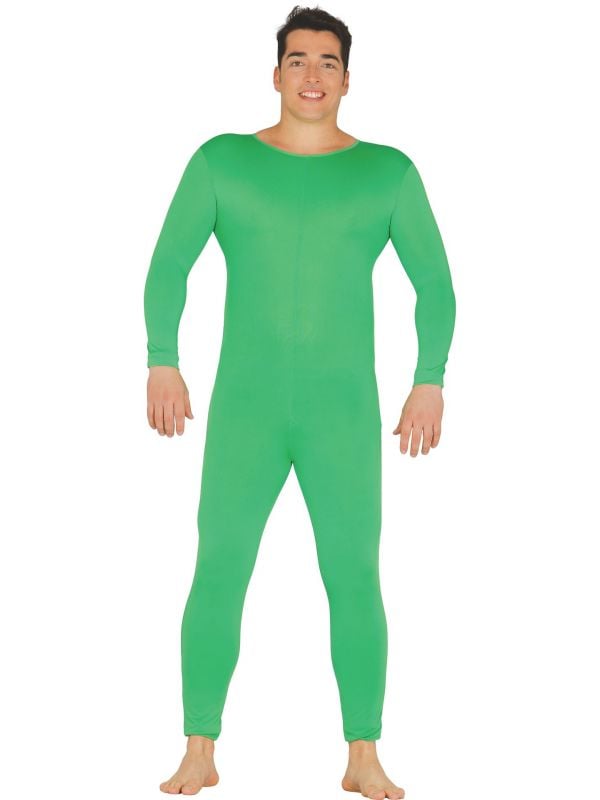 Groene bodysuit heren