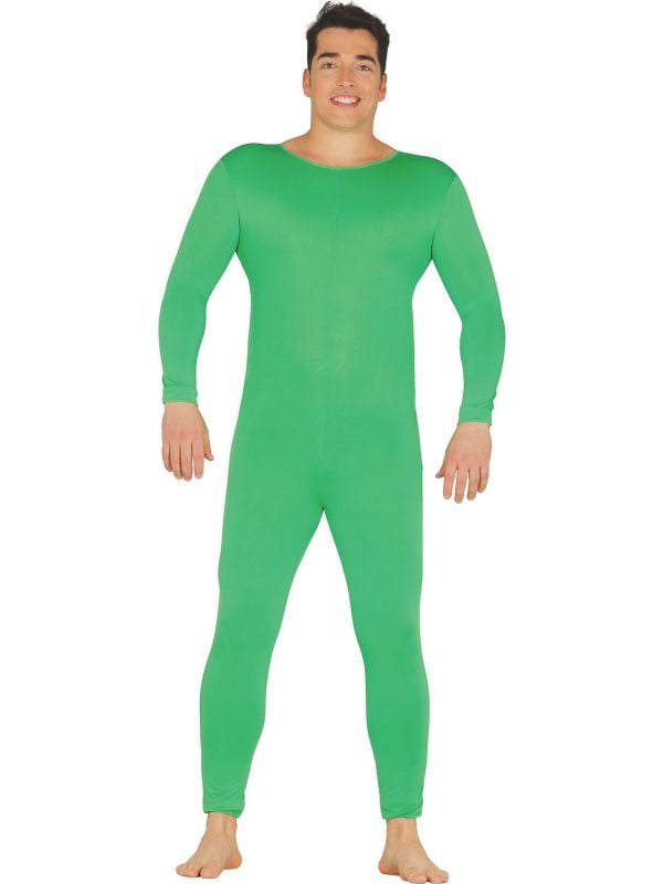 Groene bodysuit heren