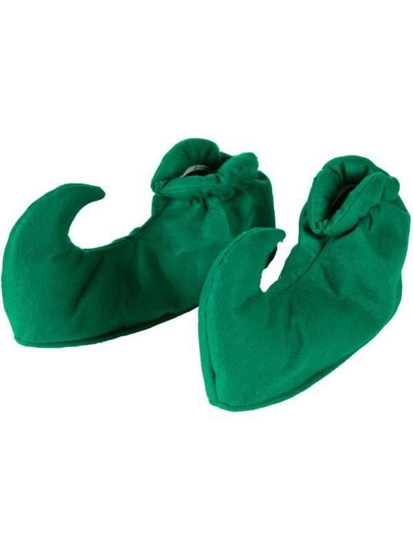 Groene elven schoenen covers