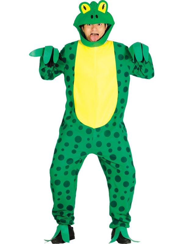 Groene kikker onesie