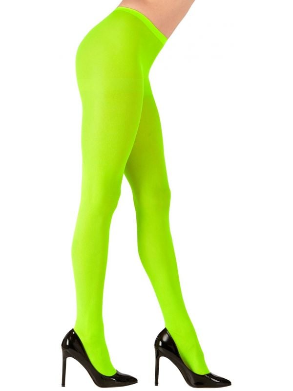 Groene neon panty