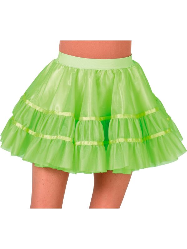 Groene petticoat vrouwen main product photo