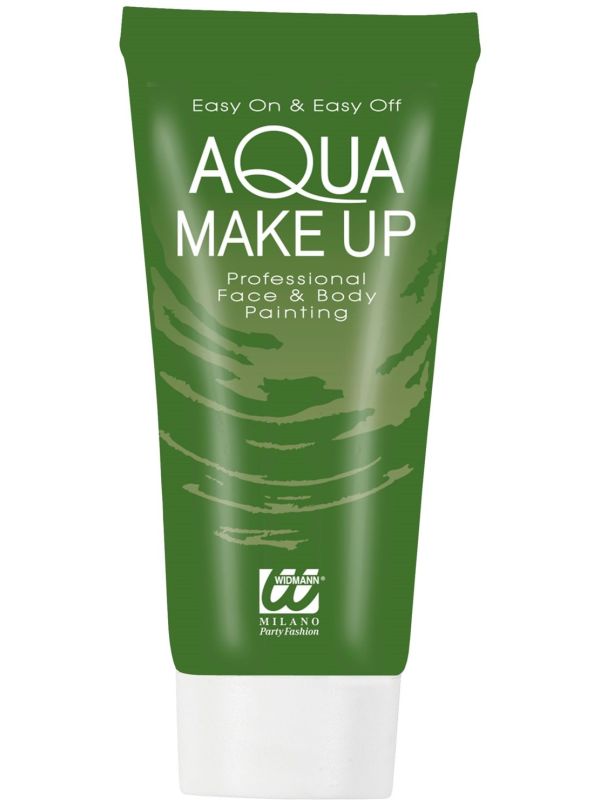 Groene waterbasis make-up tube