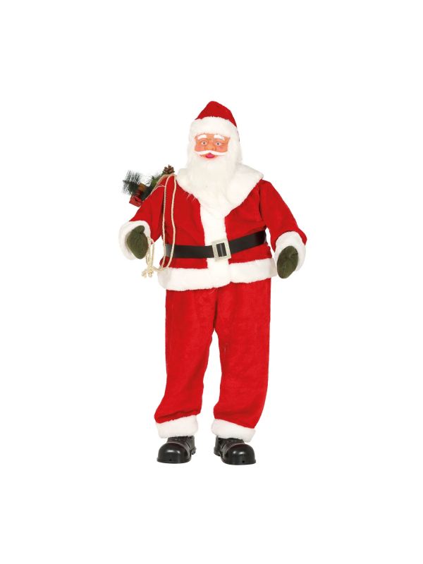 Grote kerstman muziekfiguur met beweging 180cm main product photo