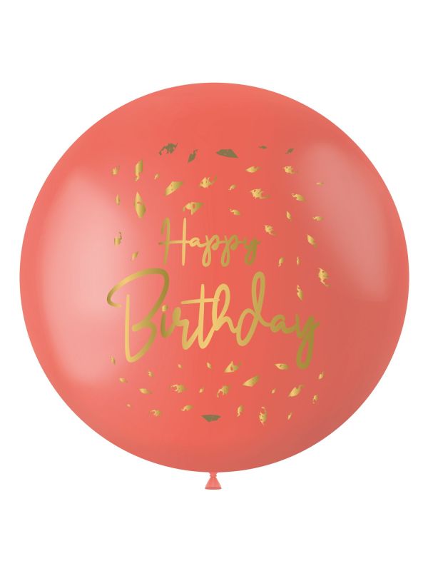 Grote Roze verjaardag ballon main product photo