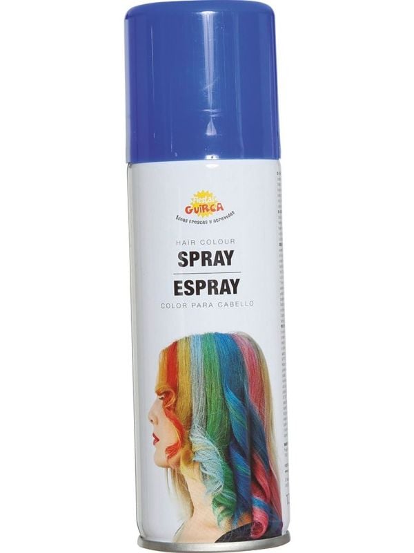 Haarspray blauw