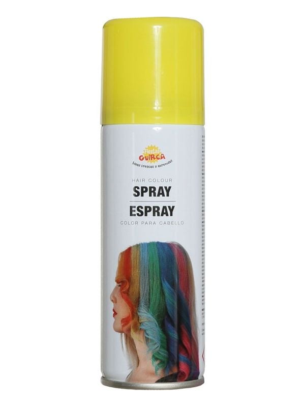 Haarspray neon geel