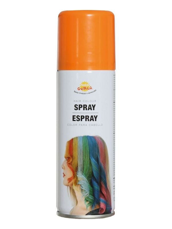 Haarspray oranje