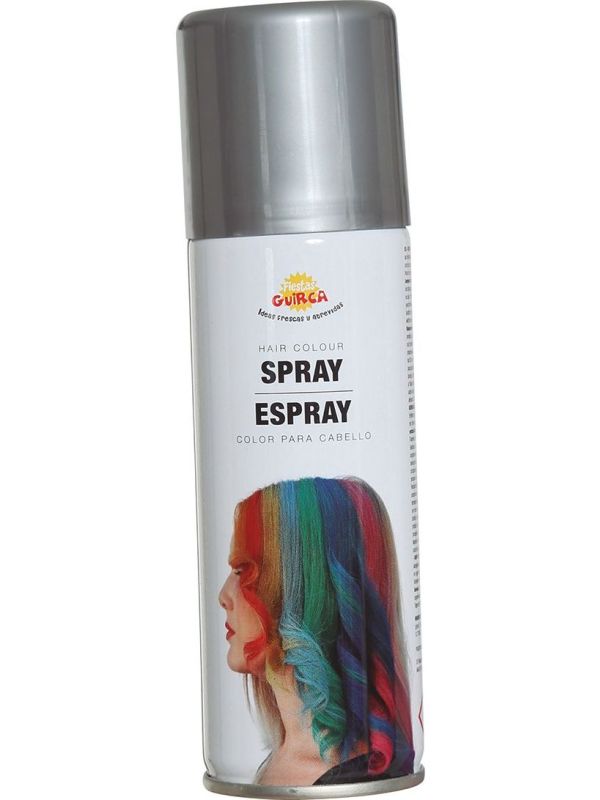 Haarspray zilver