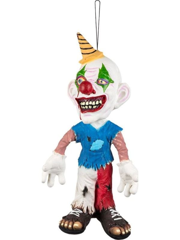 Halloween cartoon clown hangend