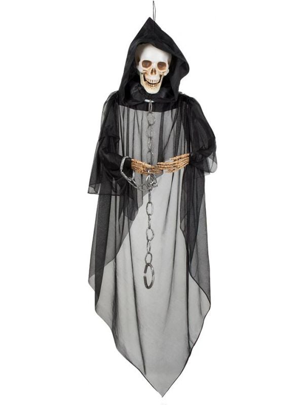 Halloween decoratie kerker skelet