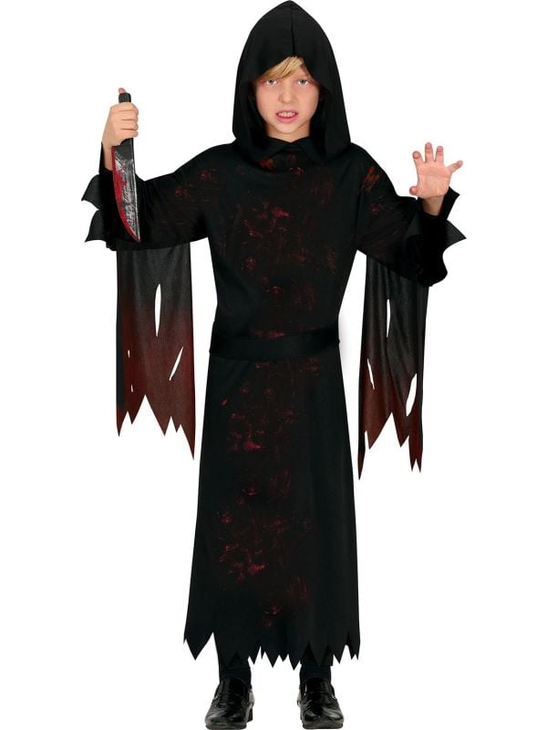 Halloween duistere grim reaper kind