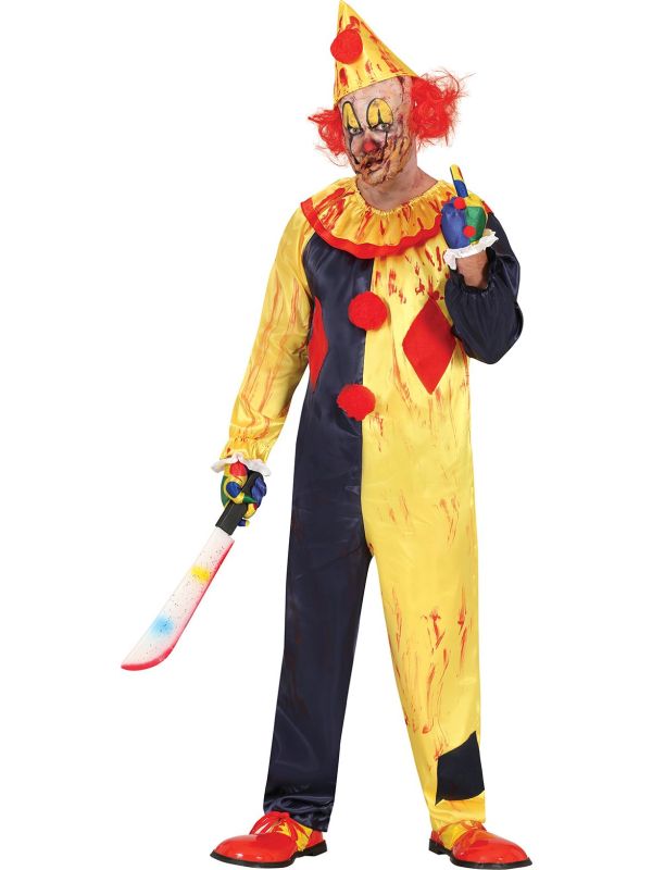 Halloween killerclown outfit heren main product photo