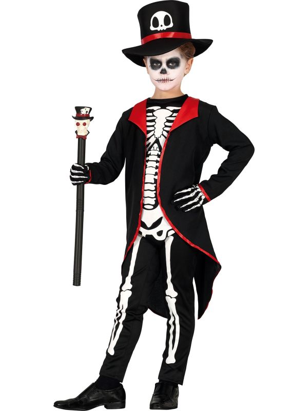 Halloween klassiek skelet outfit kind main product photo