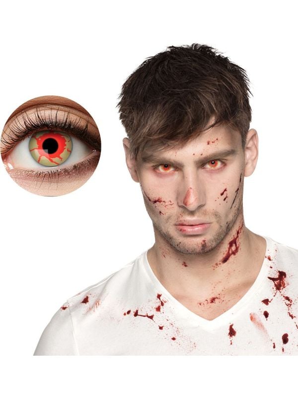 Halloween kwartaal lenzen bloodshot