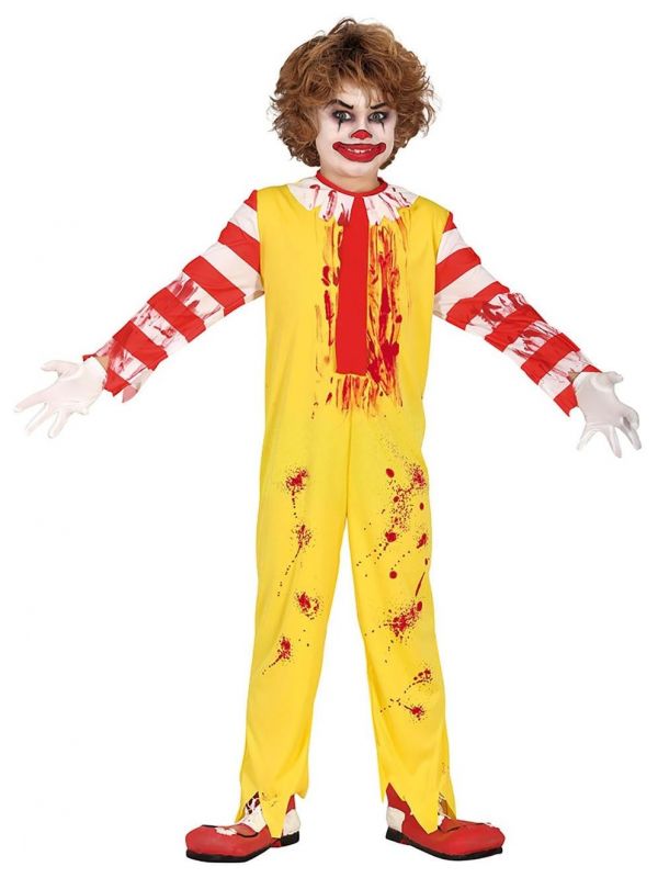 Halloween McDonalds horror clown jongens