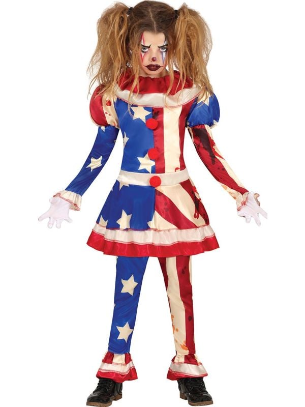 Halloween patriot USA killer clown kind