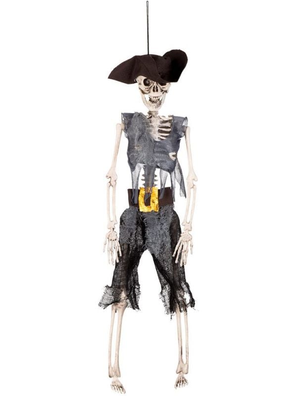 Halloween piraat skelet hangend