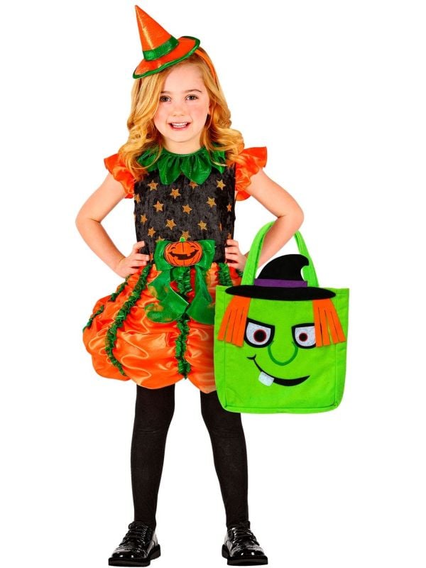 Halloween tas groen