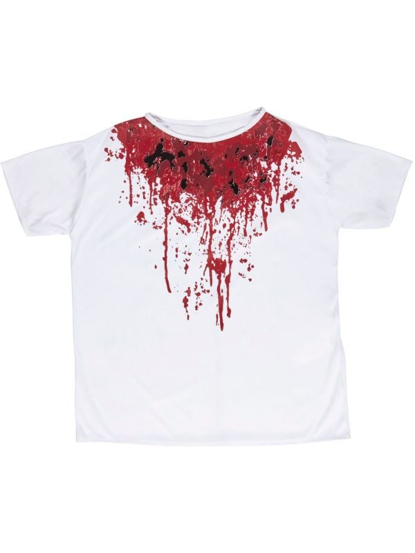 Halloween zombie shirt heren