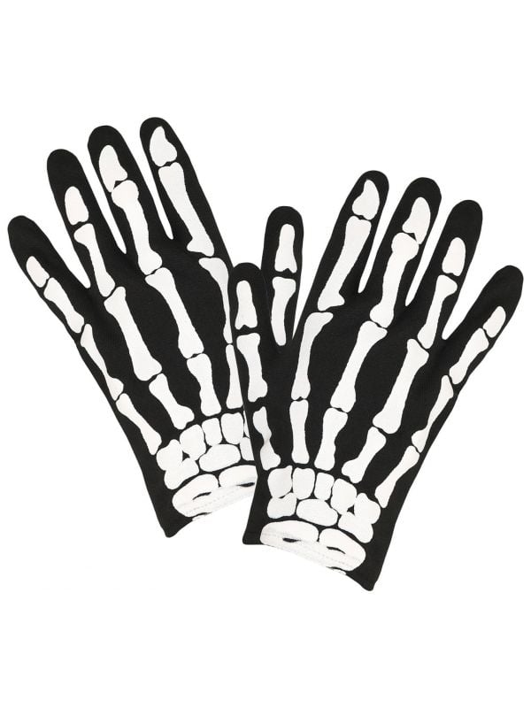 Handschoenen skelet kind