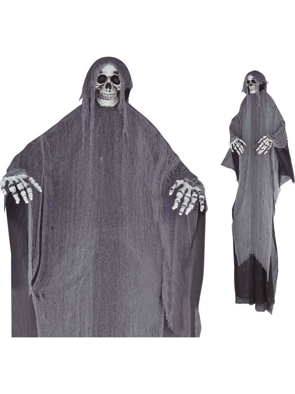 Hangdecoratie groot skelet met gewaad halloween 320 cm main product photo