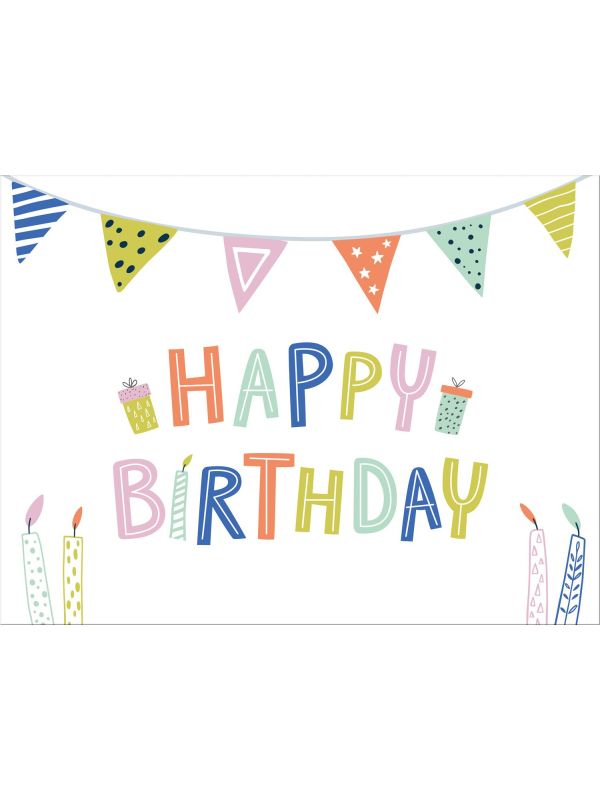 Happy Birthday placemats main product photo