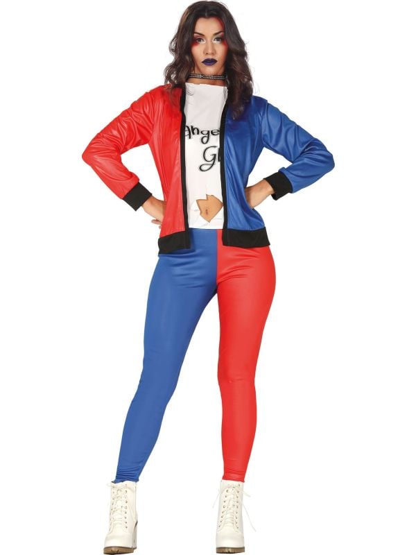 Harley Quinn outfit vrouwen