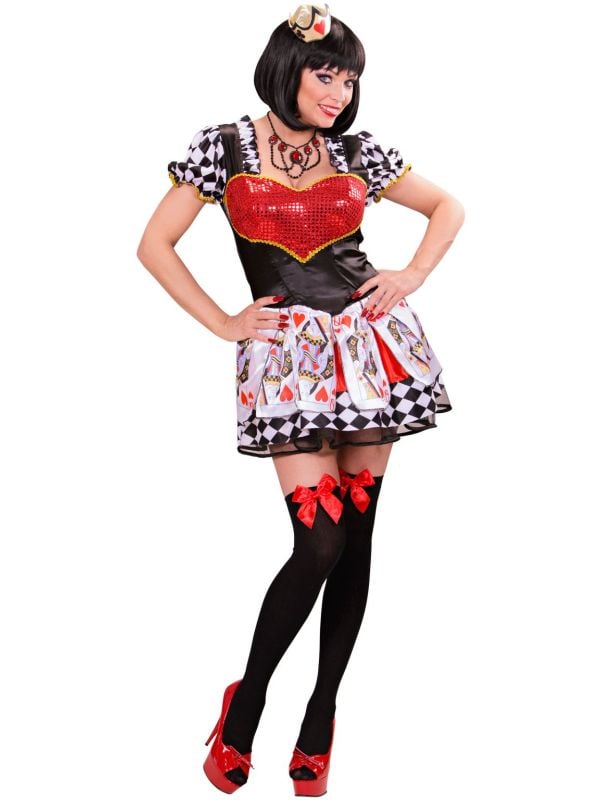 Hartenkoningin jurk main product photo
