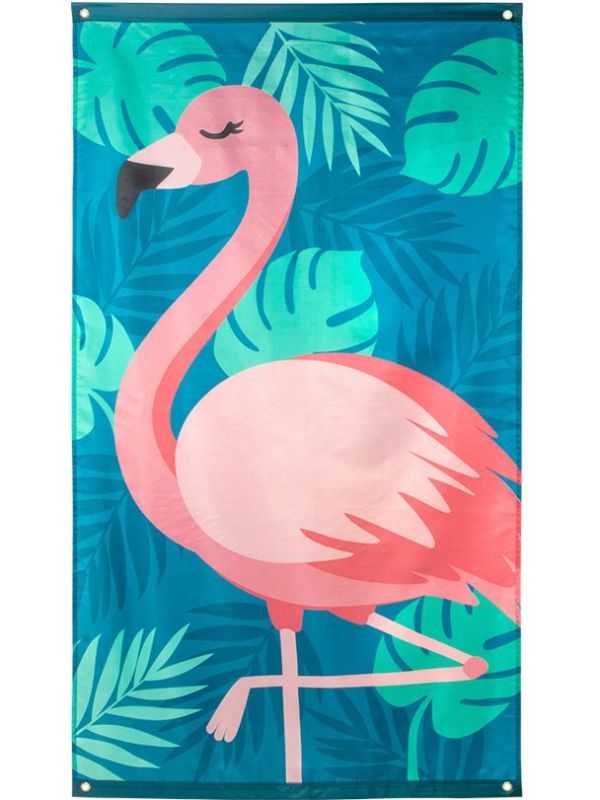 Hawaii flamingo thema vlag