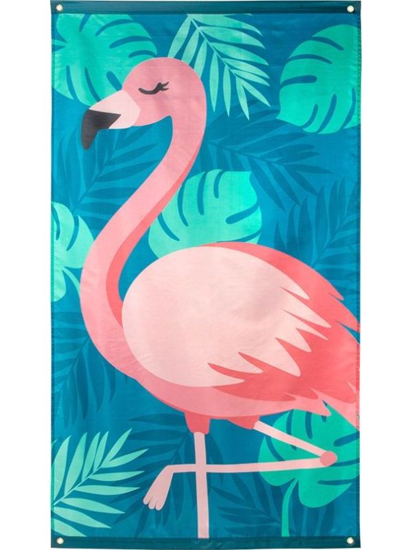 Hawaii flamingo thema vlag