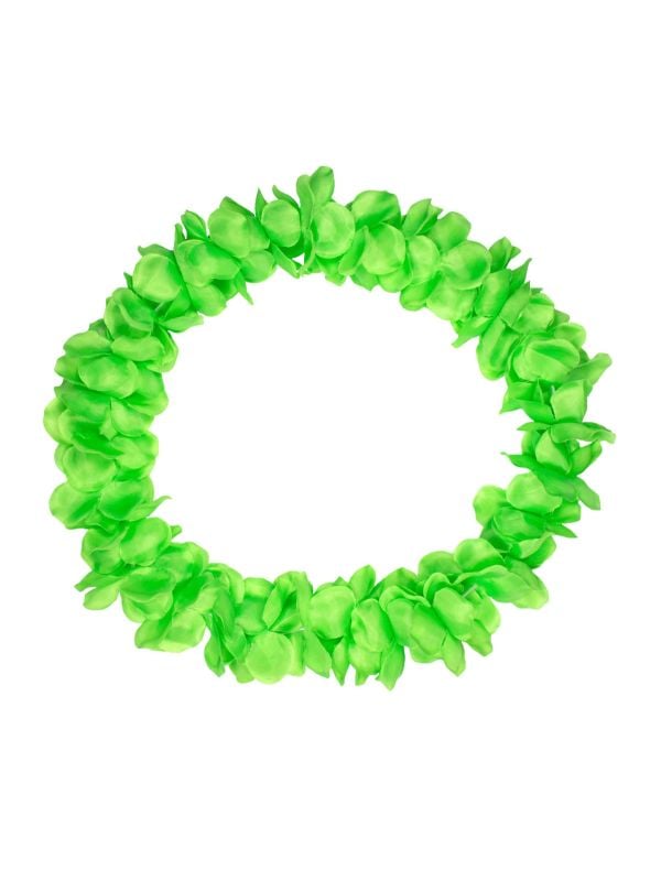 Hawaii ketting neon groen