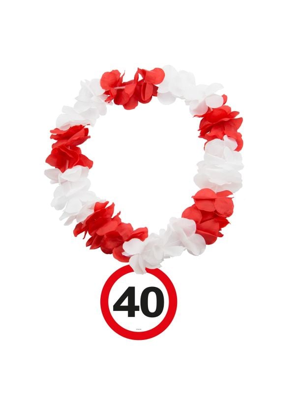 Hawaii ketting verkeersbord 40 jaar