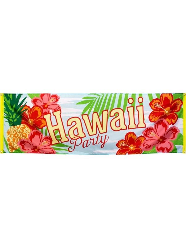 Hawaii thema banner party