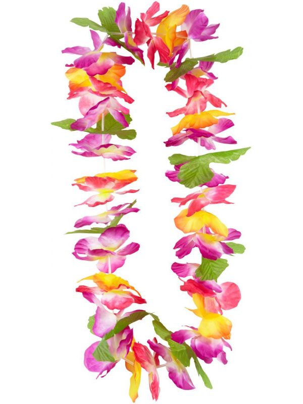 Hawaiiaanse bloemen slinger