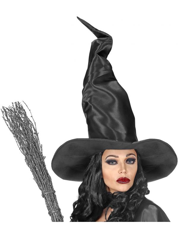 Heksen hoed extra hoog