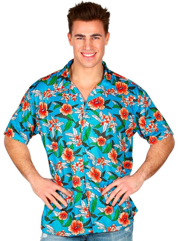 Heren hawaii blouse