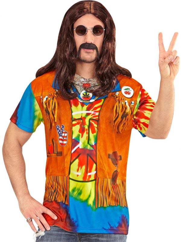Heren hippie shirt