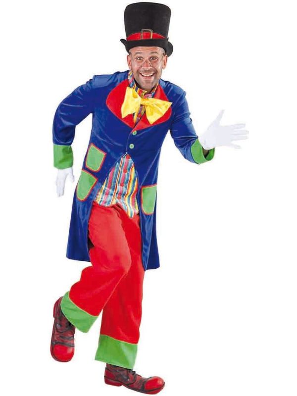 Heren kostuum clown main product photo