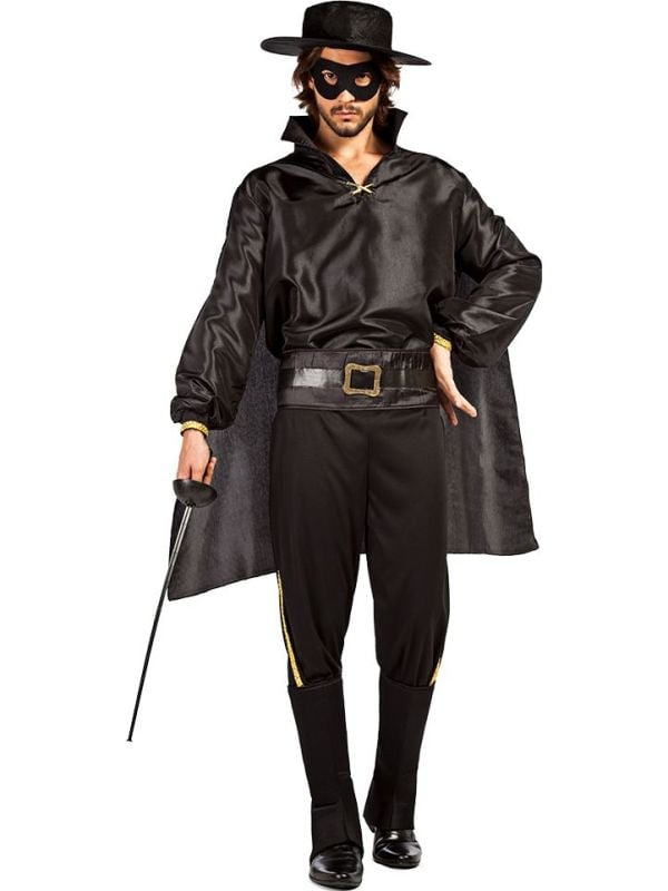heren kostuum Zorro