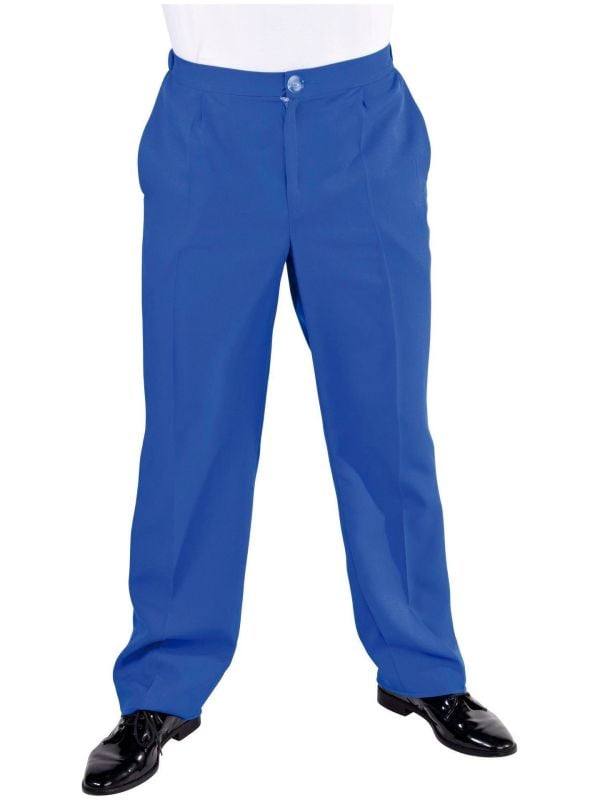 Heren pantalon blauw main product photo