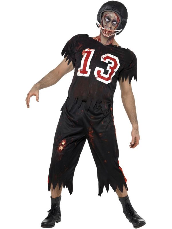 High school american football zombie kostuum main product photo